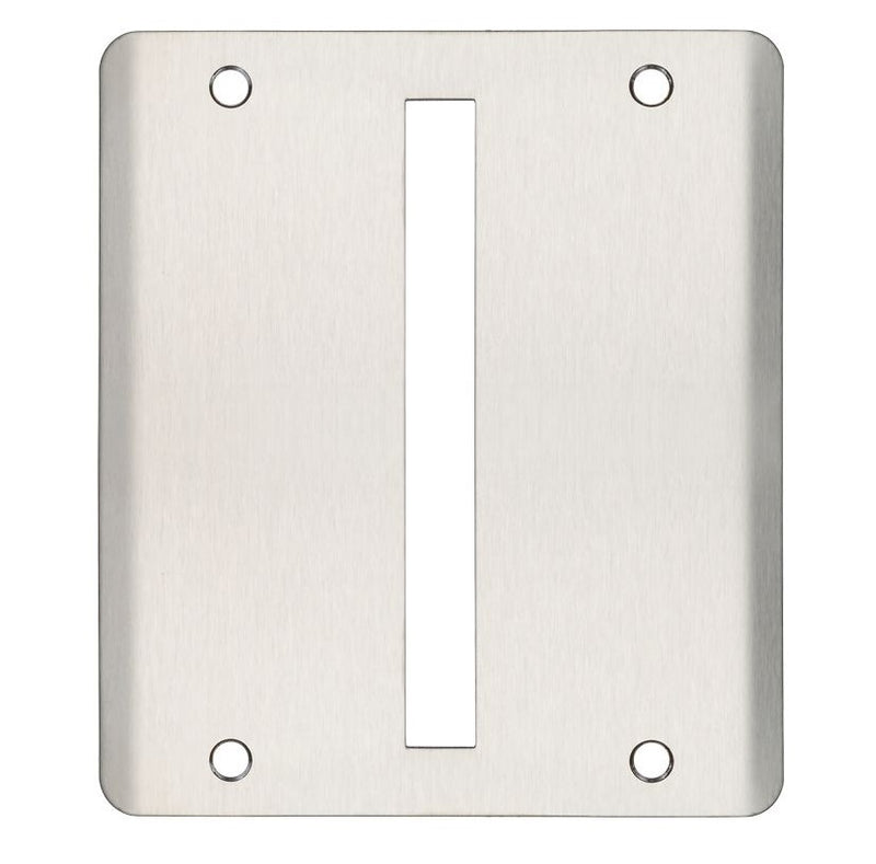 Spare Double Strike To Suit Roller Dins - 130mm x 150mm - Satin Stainless Steel