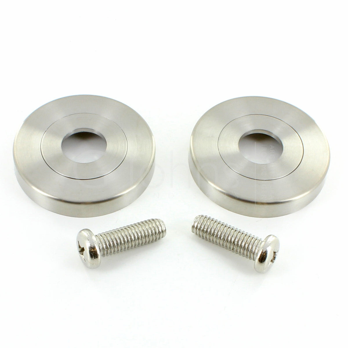 Face Fix Rose Kit For 19mm - 32mm Diameter Pull Handles - Satin Stainless Steel