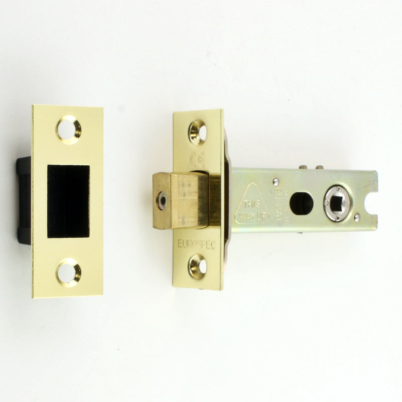 Tubular Mortice Deadbolt With 5mm Follower - PVD Brass