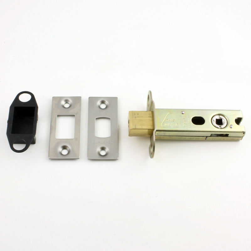 Eurospec Tubular Mortice Deadbolt With 5mm Follower - Satin Stainless Steel - (Brushed Finish) - G Johns & Sons Ltd - Architectural Ironmongery