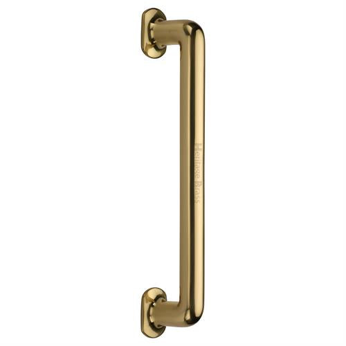 Traditional Design Door Pull Handle - Polished Brass
