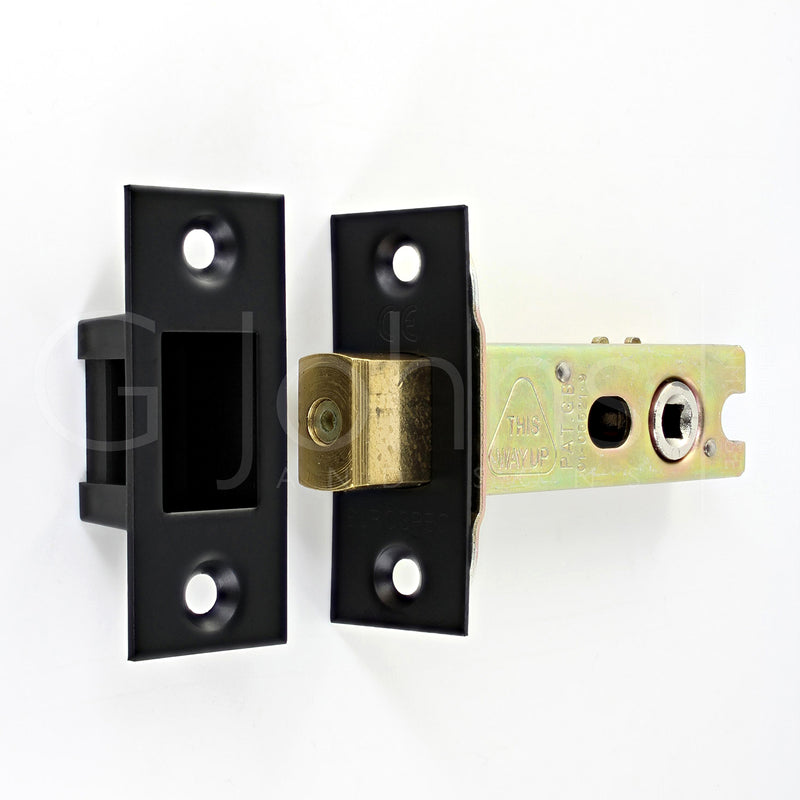 Architectural Quality Tubular Mortice Deadbolt With 5mm Follower - CE Marked - Fire Rated - Certifire Aprroved - Matt Black