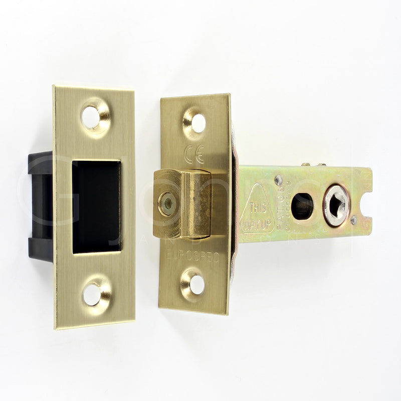 Architectural Quality Tubular Mortice Deadbolt With 5mm Follower - CE Marked - Fire Rated - Certifire Aprroved - Satin Brass