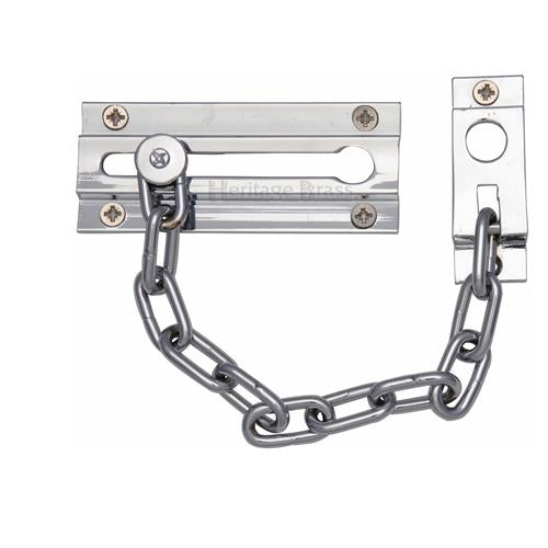 Front Door Security Chain - Polished Chrome