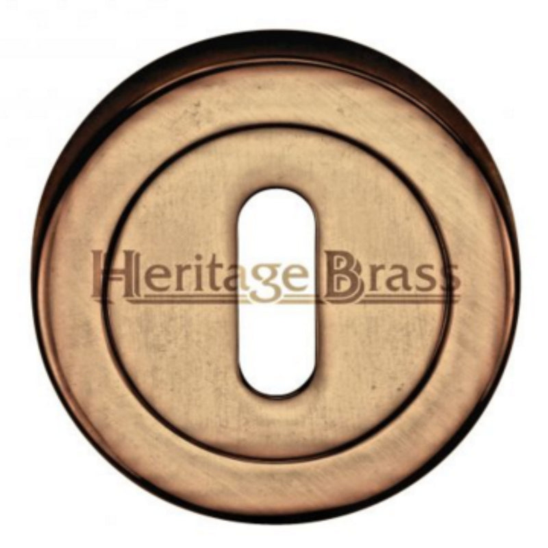 Standard Profile Escutcheon - Light Antique Brass