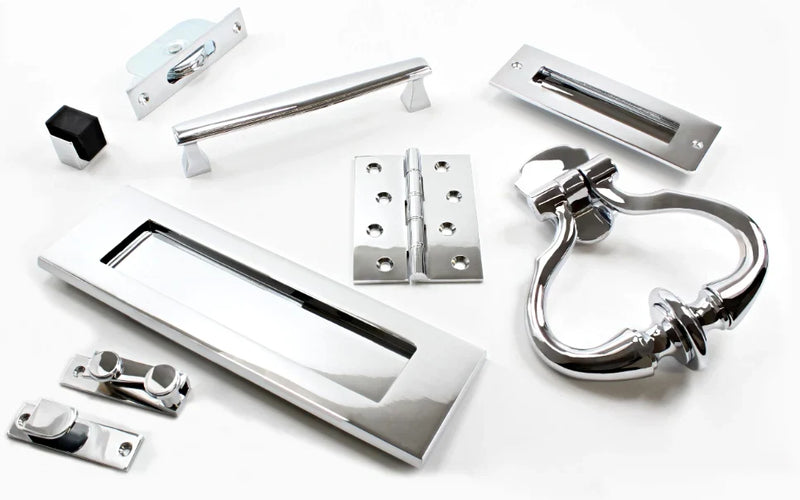Polished Chrome ironmongery collection