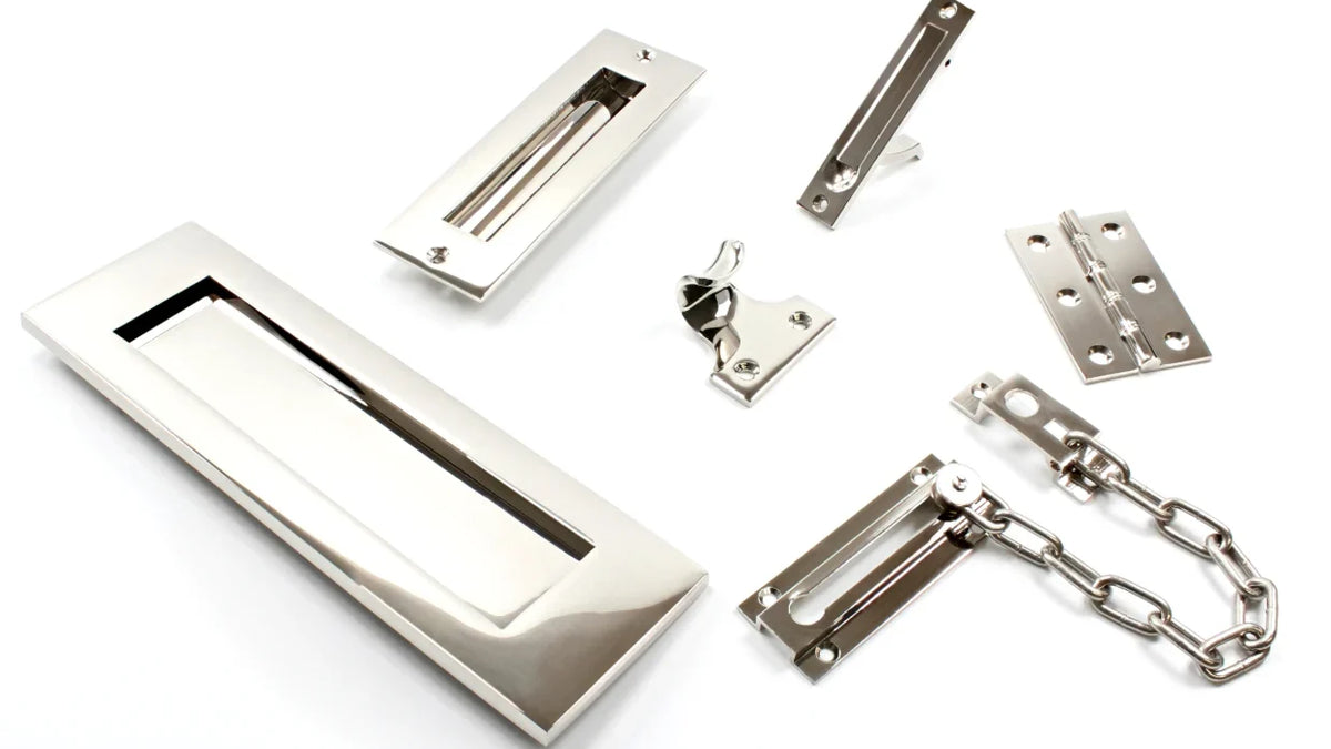 Polished Nickel ironmongery collection