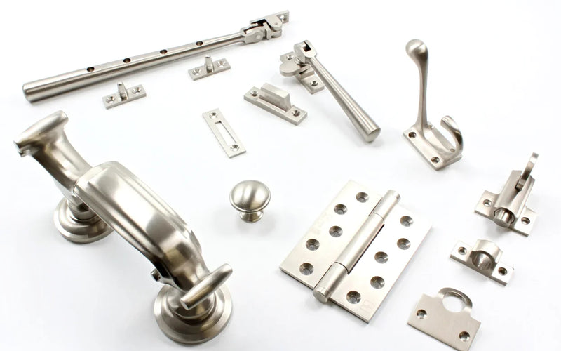 Satin Nickel ironmongery collection