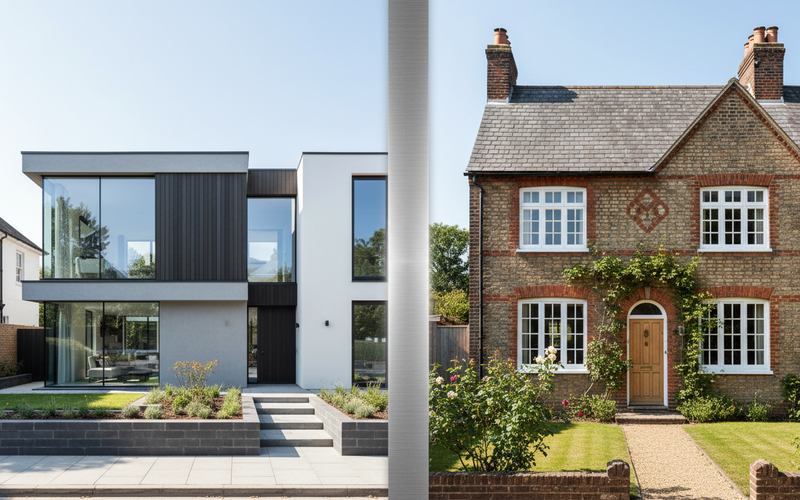 New build homes vs traditional houses