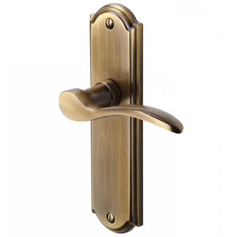 Lever Handles On A Back Plate