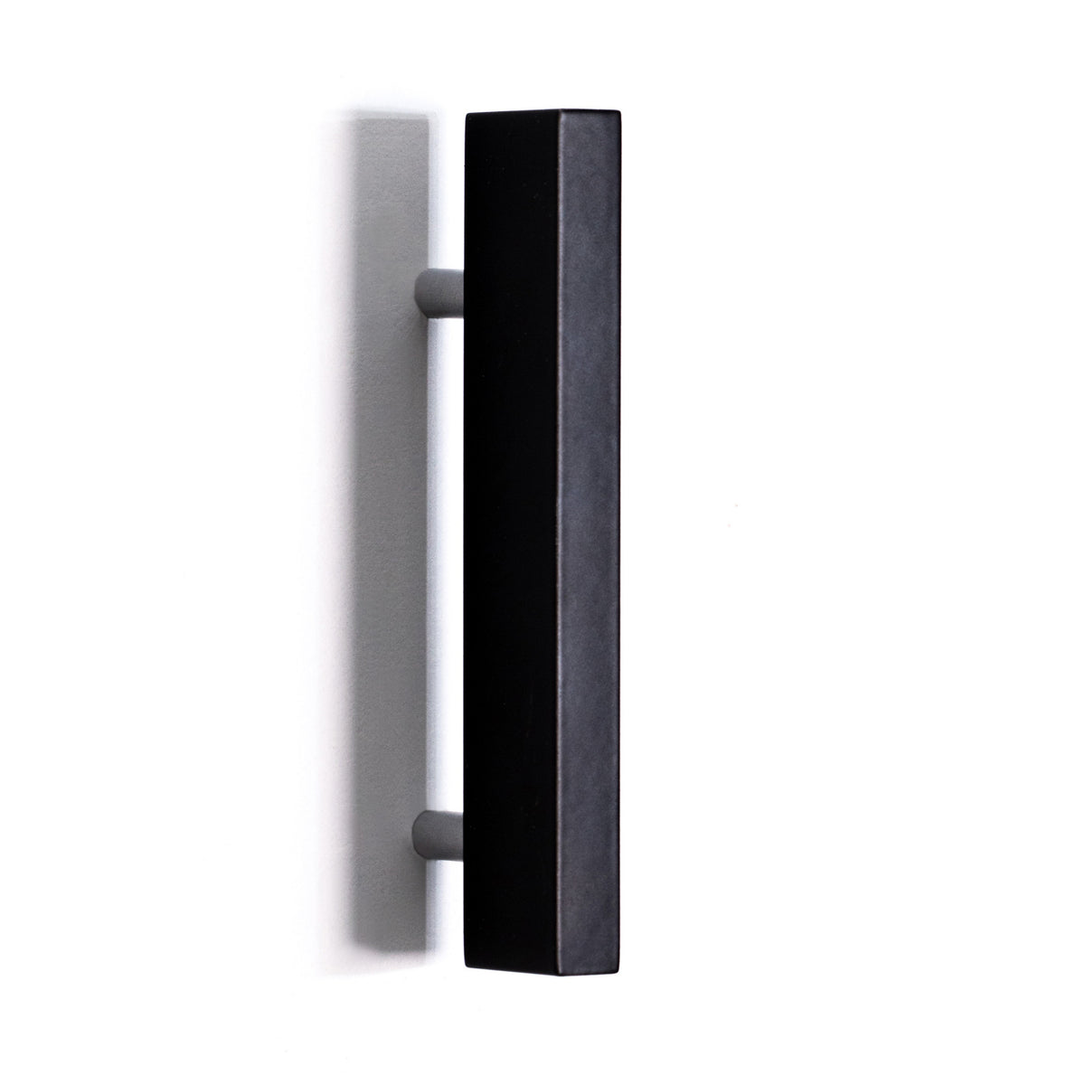 Bold Design Modern Style House / Flat Number - 100mm Height - Pin Fix - Matt Black - Number 1