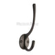 Traditional Hat & Coat Hook - Matt Bronze (Lacquered)