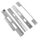 13mm rebate kit for use with DIN lock - Satin Stainless Steel