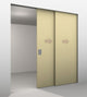 2 Door Telescopic Sliding Door Track Kit - Max Door Width Per Panel 1200mm - To Cover A Maximum Opening Of 2330mm - Max Panel Weight 80kg
