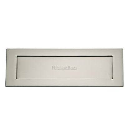 Letter plated 305mm x 102mm polished nickel