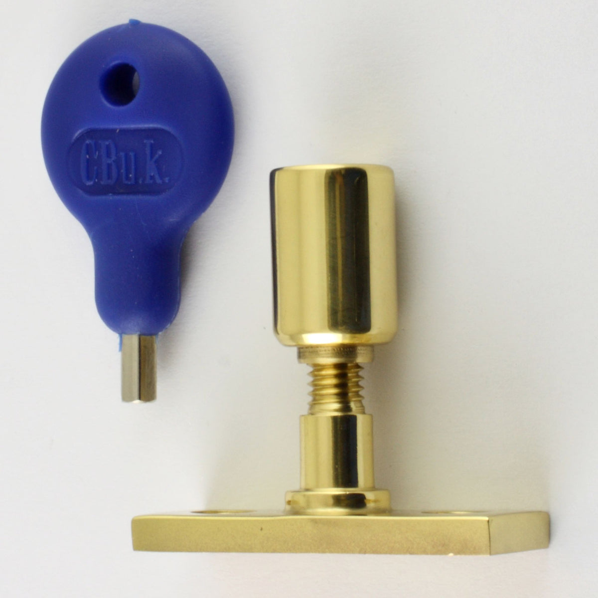 Locking Stay Pin - Polished Brass