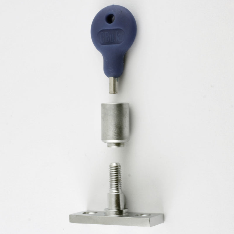 Locking Stay Pin - Satin Chrome - G Johns & Sons Ltd - Architectural Ironmongery
