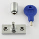 Locking Stay Pin - Satin Chrome