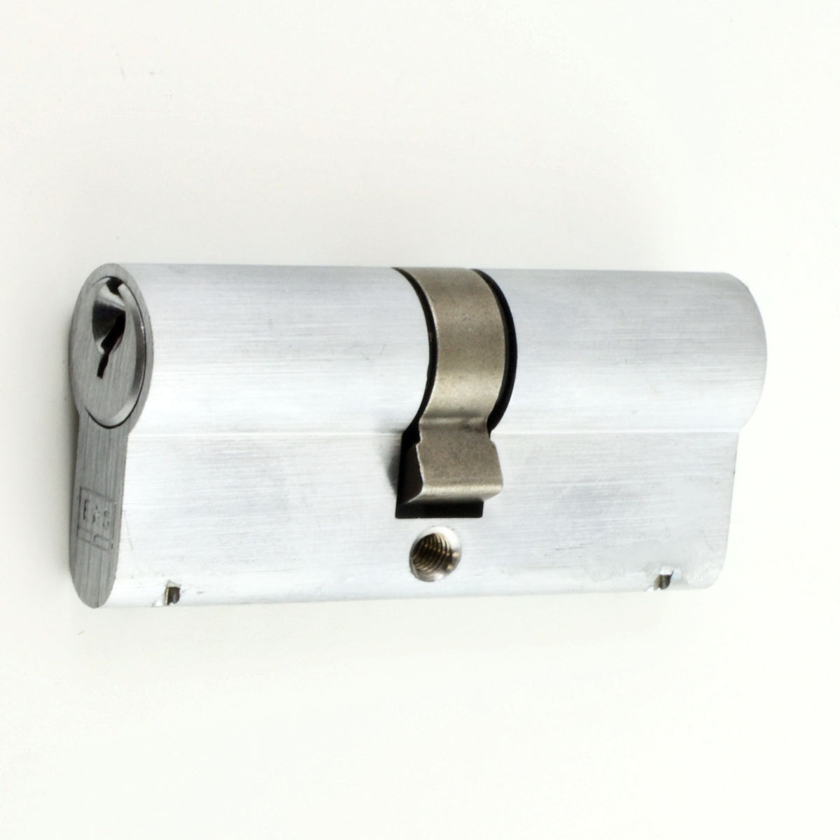 Eurospec - Euro Profile Cylinder Deadlock - Key / Key Operated BS 3621 Rated - Satin Stainless Steel - G Johns & Sons Ltd - Architectural Ironmongery