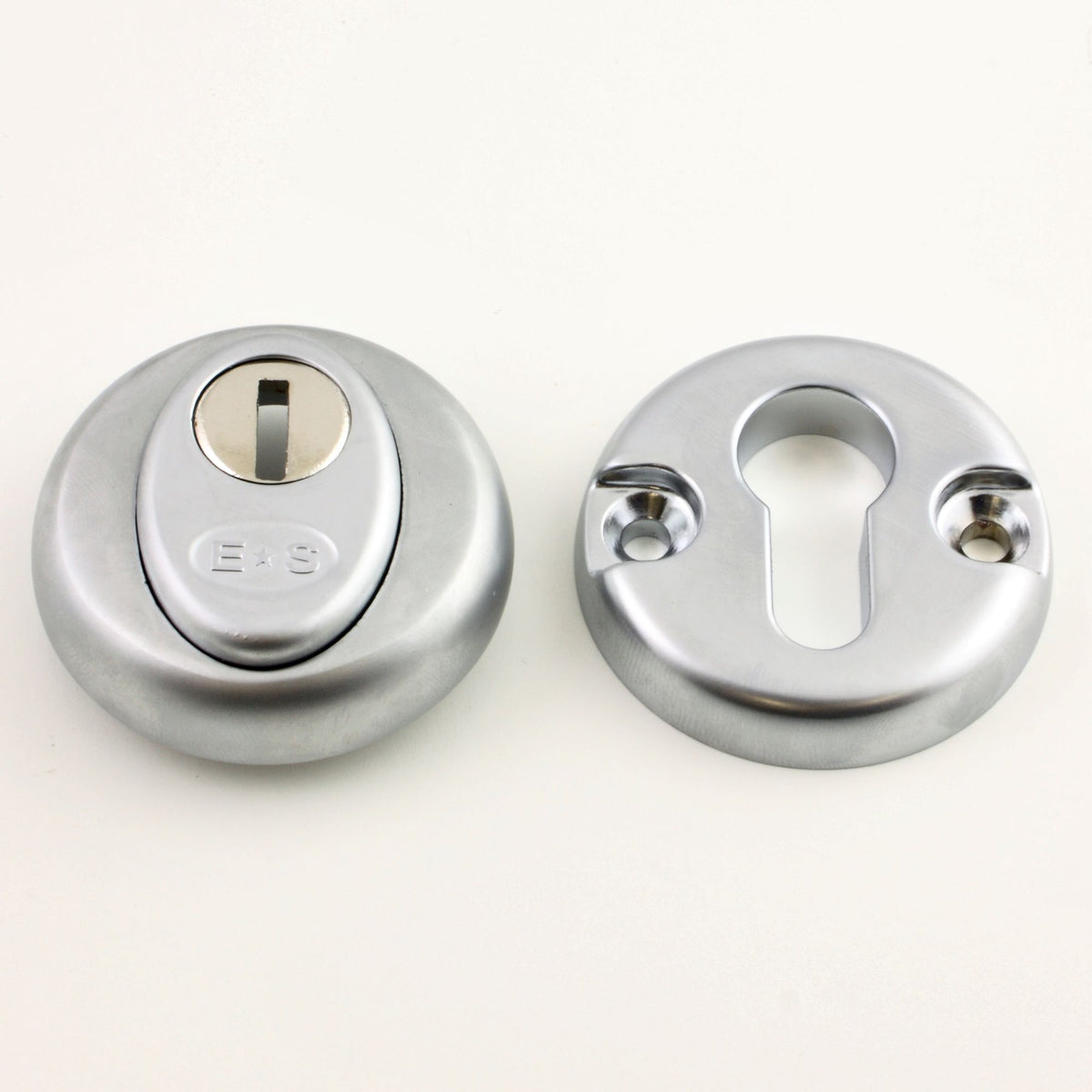 Eurospec - Euro Profile Cylinder Deadlock - Key / Key Operated BS 3621 Rated - Satin Stainless Steel - G Johns & Sons Ltd - Architectural Ironmongery