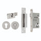 Euro Profile Cylinder Sash Lock - Key / Thumb-Turn Operated BS 8621 Rated - UL Certified - Tested For Use With FD30 / FD60 Fire Doors - Satin Stainless Steel