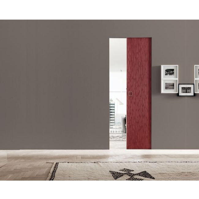 Eclisse Syntesis - Architrave Free Sliding Pocket Door System - Single Door Kit - 125mm Finished Wall Thickness