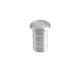 Flush Bolt Floor Socket - Dust Excluder - For Concrete Fixing - 38mm x 20mm - Satin Stainless Steel