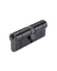 5 Pin - Euro Profile Cylinders - Key / Key - Matt Black
