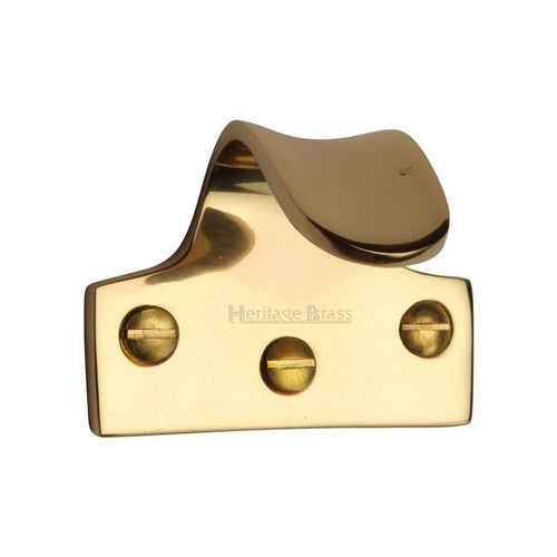 Sash Lift - 54mm x 42mm - Polished Brass Unlacquered