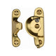 Fitch Pattern Sash Fastener - 66mm x 17mm - Polished Brass Unlacquered