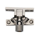 Narrow Pattern Brighton Style Sash Window Fastener - 56mm x 12mm - Polished Nickel