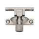 Narrow Pattern Brighton Style Sash Window Fastener - 56mm x 12mm - Satin Nickel