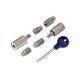 Sash Stops - Sliding Sash Windows Locks - Polished Nickel