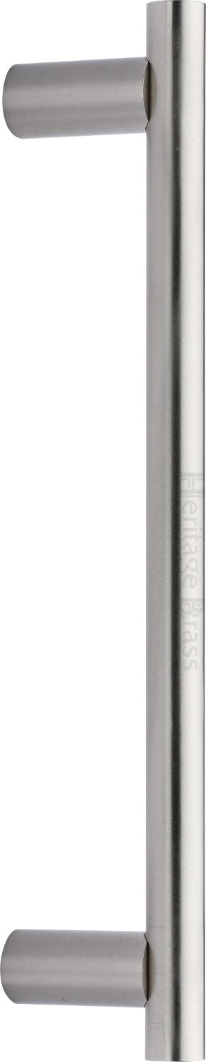 T-Bar Door Pull Handle - 19mm Diameter - Two Sizes Available - Satin Nickel