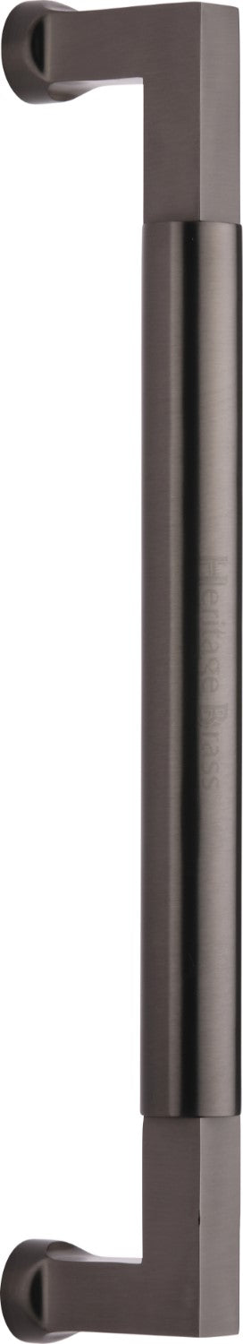 Bauhaus Knurled Grip Door Pull Handle - Two Sizes Available - Matt Bronze (Lacquered)