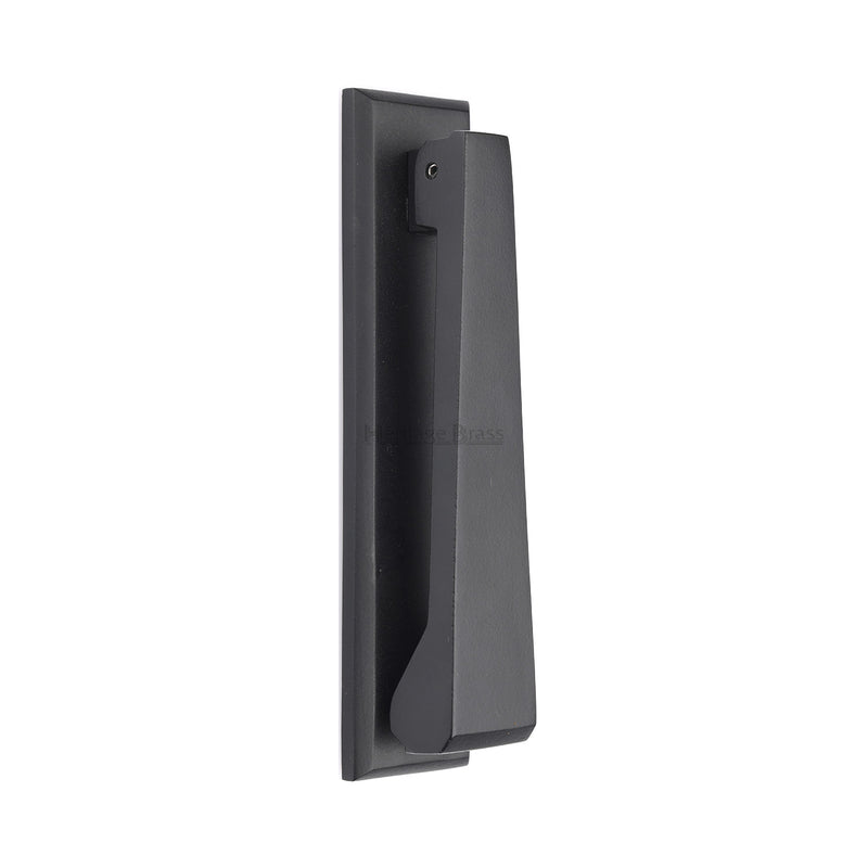 50850.1 - Slim Door Knocker - 165mm - Matt Black - Each