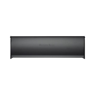 Internal Flap Letter Plate Tidy - Matt Black
