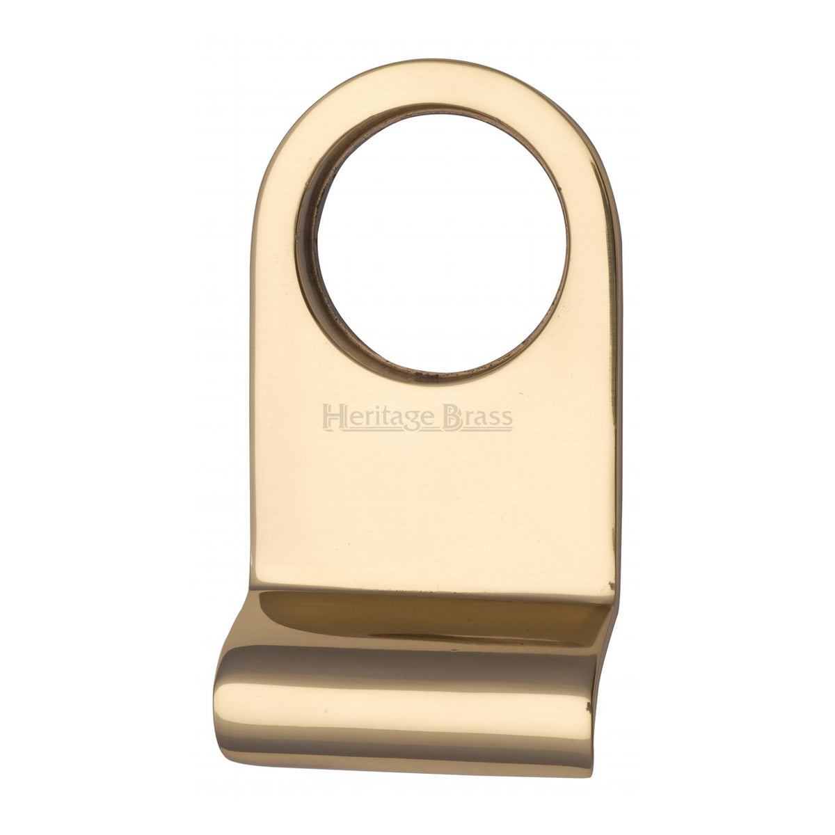 50862.1 - Round Cylinder Pull - 84mm x 45mm - Polished Brass Unlacquered - Each