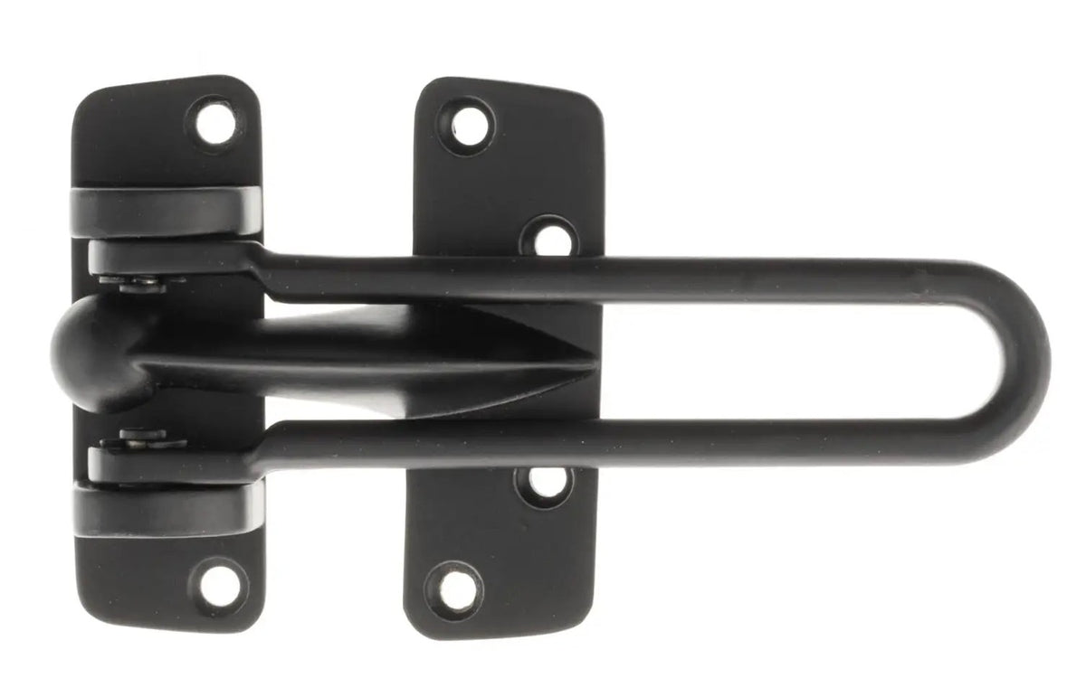 50878.1 - Front Door Guard (Hotel Room Guard) - Matt Black - Each