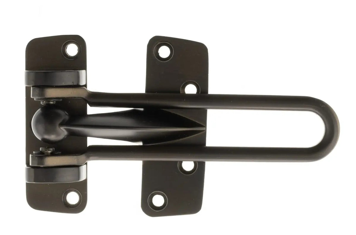 50879.1 - Front Door Guard (Hotel Room Guard) - Dark Bronze (Lacquered) - Each