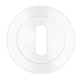 Standard Profile Round Escutcheon - Powder Coated White