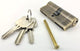 5 Pin Euro Profile Cylinder - Double - Key / Key - Supplied With 3 Keys - Antique Brass (Lacquered)