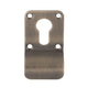 Euro Cylinder Pull - Face Fixed - Antique Brass