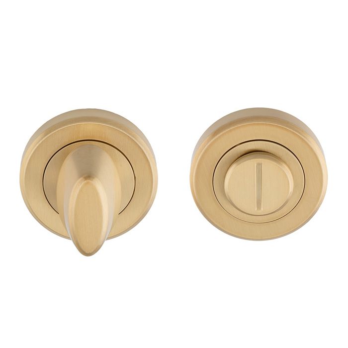 Turn & Release Set - Satin Brass Plated