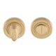 Turn & Release Set - Satin Brass Plated
