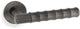 Spitfire Bamboo Lever Handle On Concealed Fix Low Profile Round Rose - Dark Bronze PVD