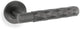 Spitfire Diamond Cut Lever Handle On Concealed Fix Low Profile Round Rose - Dark Bronze PVD