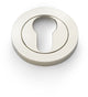 Concealed Fix Euro Profile Escutcheon - Low Profile Round Rose - Polished Nickel PVD