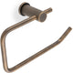 Brunel Diamond Knurled Toilet Roll Holder - Antique Brass