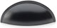 Quieslade Cup Handle - Rear Fix - Matt Black